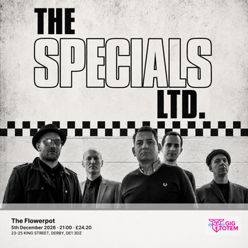 The Specials Ltd at The Flowerpot on 5 December 2026 gig poster
