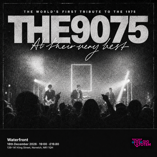 The 9075 at Waterfront on 18 December 2026 gig poster