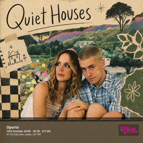 Quiet Houses May Payne at Oporto on 12 October 2026 gig poster