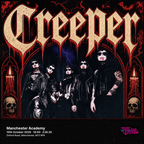 Creeper Calva Louise at Manchester Academy on 10 October 2026 gig poster