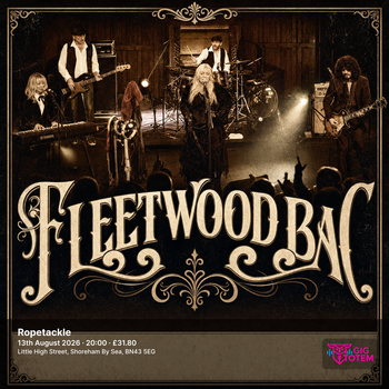 Fleetwood Bac at Ropetackle on 13 August 2026 gig poster