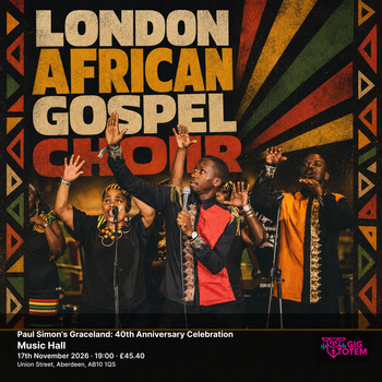 Paul Simon's Graceland: 40th Anniversary Celebration The London African Gospel Choir at Music Hall on 17 November 2026 gig poster