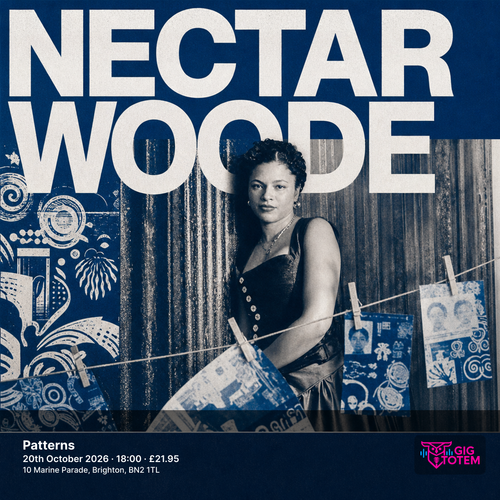 Nectar Woode Naturally UK Tour 2026 Nectar Woode, MRCY SOUNDSYSTEM, Essence Martins october 2026 tour poster