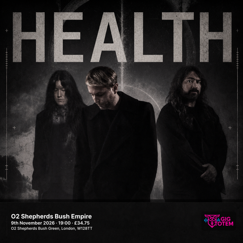 HEALTH VOWWS at O2 Shepherds Bush Empire on 9 November 2026 gig poster
