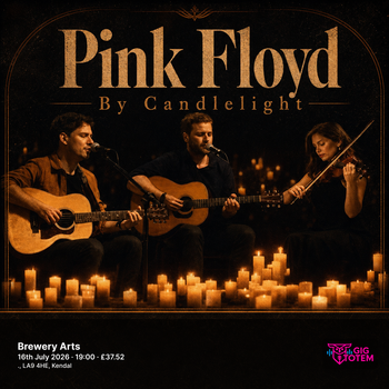 Pink Floyd By Candlelight at Brewery Arts on 16 July 2026 gig poster