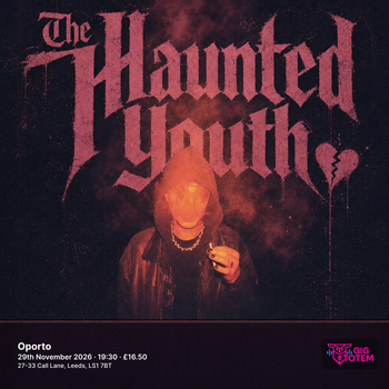 The Haunted Youth at Oporto on 29 November 2026 gig poster