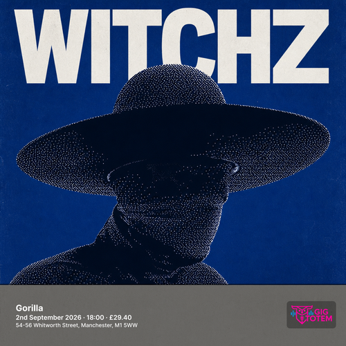 WITCHZ at Gorilla on 2 September 2026 gig poster