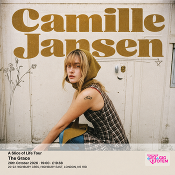 Camille Jansen: A Slice of Life Tour Camille Jansen at The Grace on 26 October 2026 gig poster