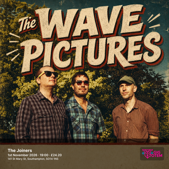 THE WAVE PICTURES at The Joiners on 1 November 2026 gig poster