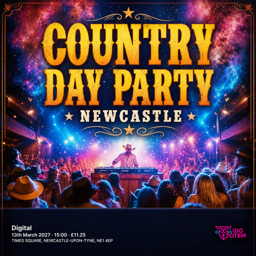 COUNTRY DAY PARTY: NEWCASTLE at Digital on 13 March 2027 gig poster