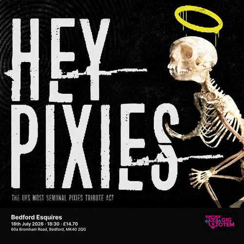 Hey Pixies at Esquires on 18 July 2026 gig poster