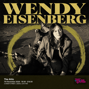 Wendy Eisenberg at The Attic on 7 November 2026 gig poster