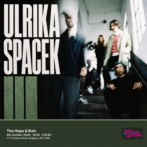 Ulrika Spacek at The Hope & Ruin on 8 October 2026 gig poster