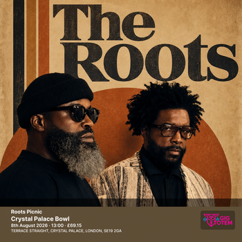 Roots Picnic The Roots, Nas at Crystal Palace Bowl on 8 August 2026 gig poster