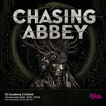CHASING ABBEY at O2 Academy 2 Oxford on 13 November 2026 gig poster