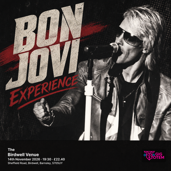 The Bon Jovi Experience at Birdwell Venue on 14 November 2026 gig poster