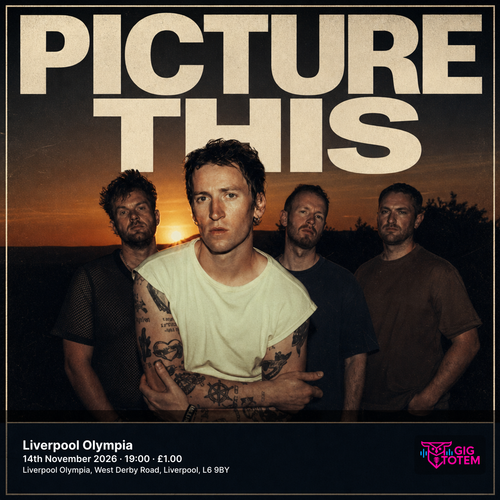 Picture This Lily Moore, Hamish at Olympia on 14 November 2026 gig poster