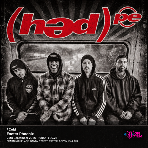 Hed Pe / Cold HED PE, Cold at Exeter Phoenix on 25 September 2026 gig poster
