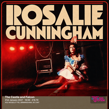 Rosalie Cunningham at The Castle and Falcon on 31 January 2027 gig poster