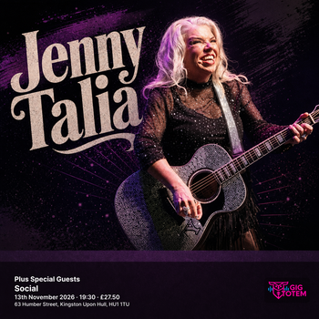 Jenny Talia Plus Special Guests Jenny Talia at Social on 13 November 2026 gig poster