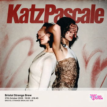 KatzPascale at Strange Brew on 27 October 2026 gig poster