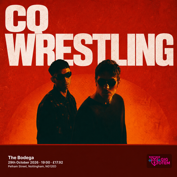 Cq Wrestling at The Bodega on 29 October 2026 gig poster