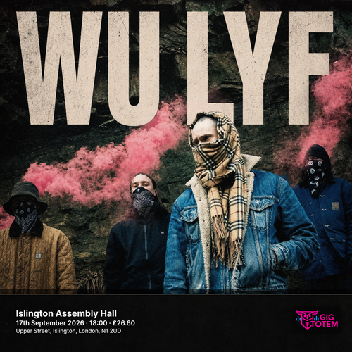 WU LYF WULYF at Islington Assembly Hall on 17 September 2026 gig poster