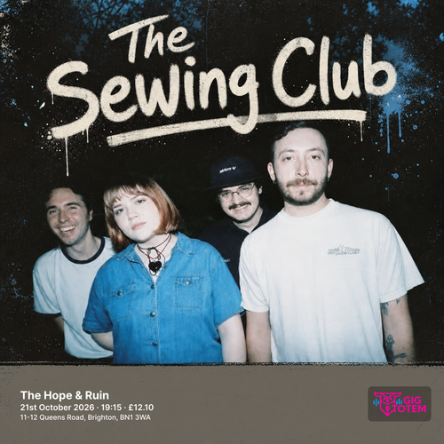 The Sewing Club at The Hope & Ruin on 21 October 2026 gig poster