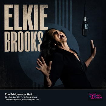 Elkie Brooks at Bridgewater Hall on 9 October 2027 gig poster