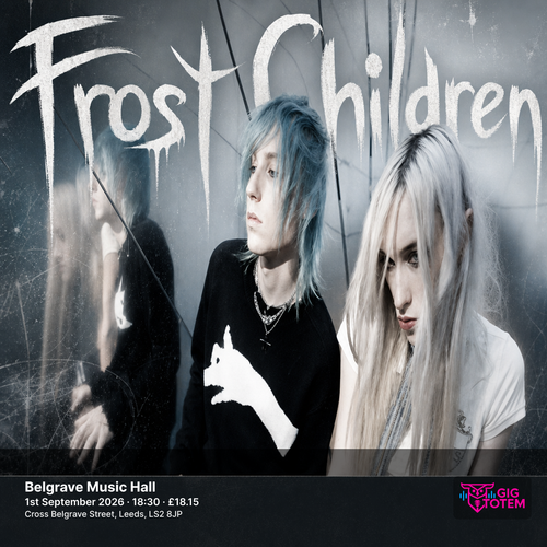 Frost Children at Belgrave Music Hall on 1 September 2026 gig poster