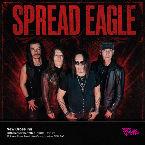 Spread Eagle at New Cross Inn on 26 September 2026 gig poster