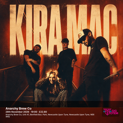 Kira Mac at Anarchy Brew Co on 28 November 2026 gig poster