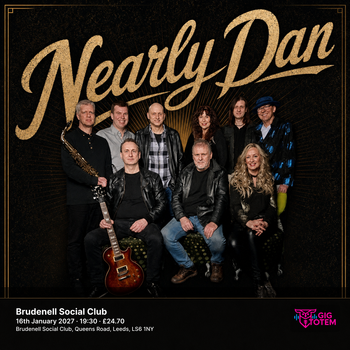 Nearly Dan at Brudenell Social Club on 16 January 2027 gig poster
