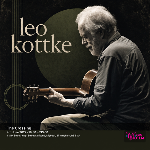 leo kottke + special guests Leo Kottke at The Crossing on 4 June 2027 gig poster