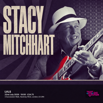 Stacy Mitchhart at LVLS on 22 July 2026 gig poster