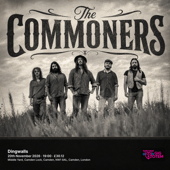 The Commoners Spencer MacKenzie at Dingwalls on 20 November 2026 gig poster