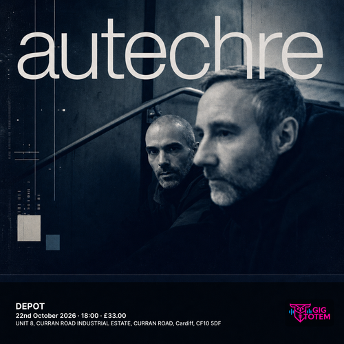 Autechre at DEPOT on 22 October 2026 gig poster