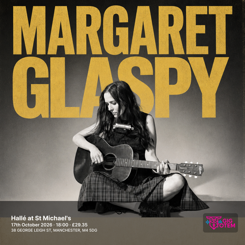 Margaret Glaspy at Hallé at St Michael's on 17 October 2026 gig poster