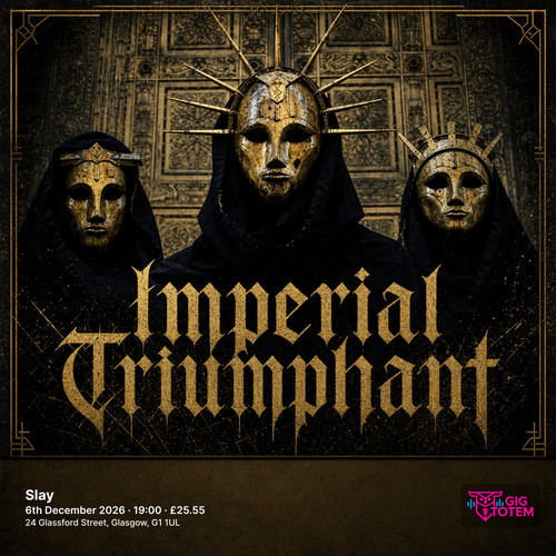Imperial Triumphant Knoll at Slay on 6 December 2026 gig poster