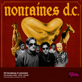 Nontaines D.C. at O2 Academy 2 Leicester on 9 October 2026 gig poster