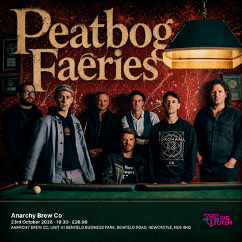 Peatbog Faeries at Anarchy Brew Co on 23 October 2026 gig poster