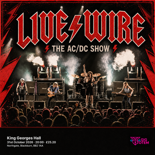 Livewire The AC/DC Show at King Georges Hall on 31 October 2026 gig poster