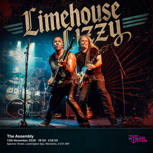 LIMEHOUSE LIZZY at The Assembly on 13 November 2026 gig poster