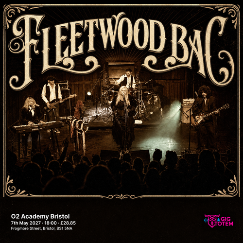 Fleetwood Bac at O2 Academy Bristol on 7 May 2027 gig poster