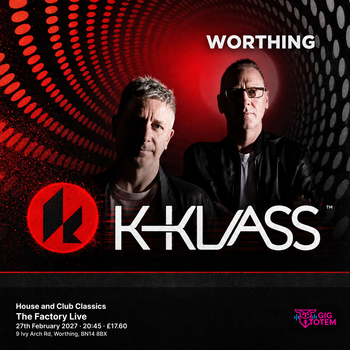 K-Klass: House and Club Classics K-KLASS at The Factory Live on 27 February 2027 gig poster
