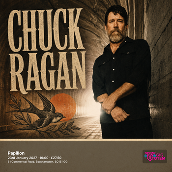 CHUCK RAGAN at Papillon on 23 January 2027 gig poster