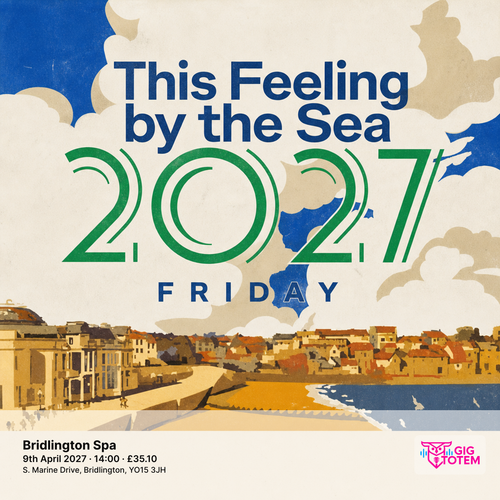 This Feeling by the Sea 2027 FRIDAY at SPA on 9 April 2027 gig poster