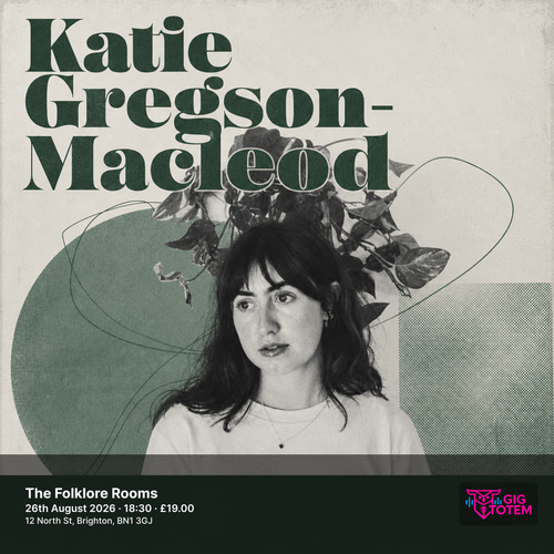 Katie Gregson-Macleod Bonnie Kemplay at The Folklore Rooms on 26 August 2026 gig poster