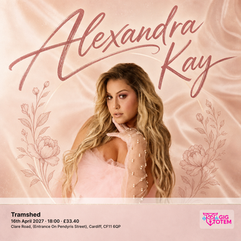 Alexandra Kay at Tramshed on 16 April 2027 gig poster