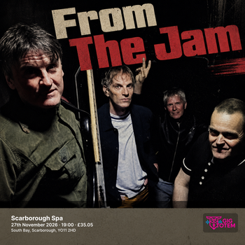 From The Jam at Scarborough Spa on 27 November 2026 gig poster